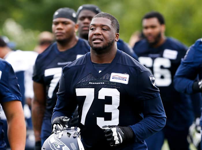 Jamarco Jones at training camp